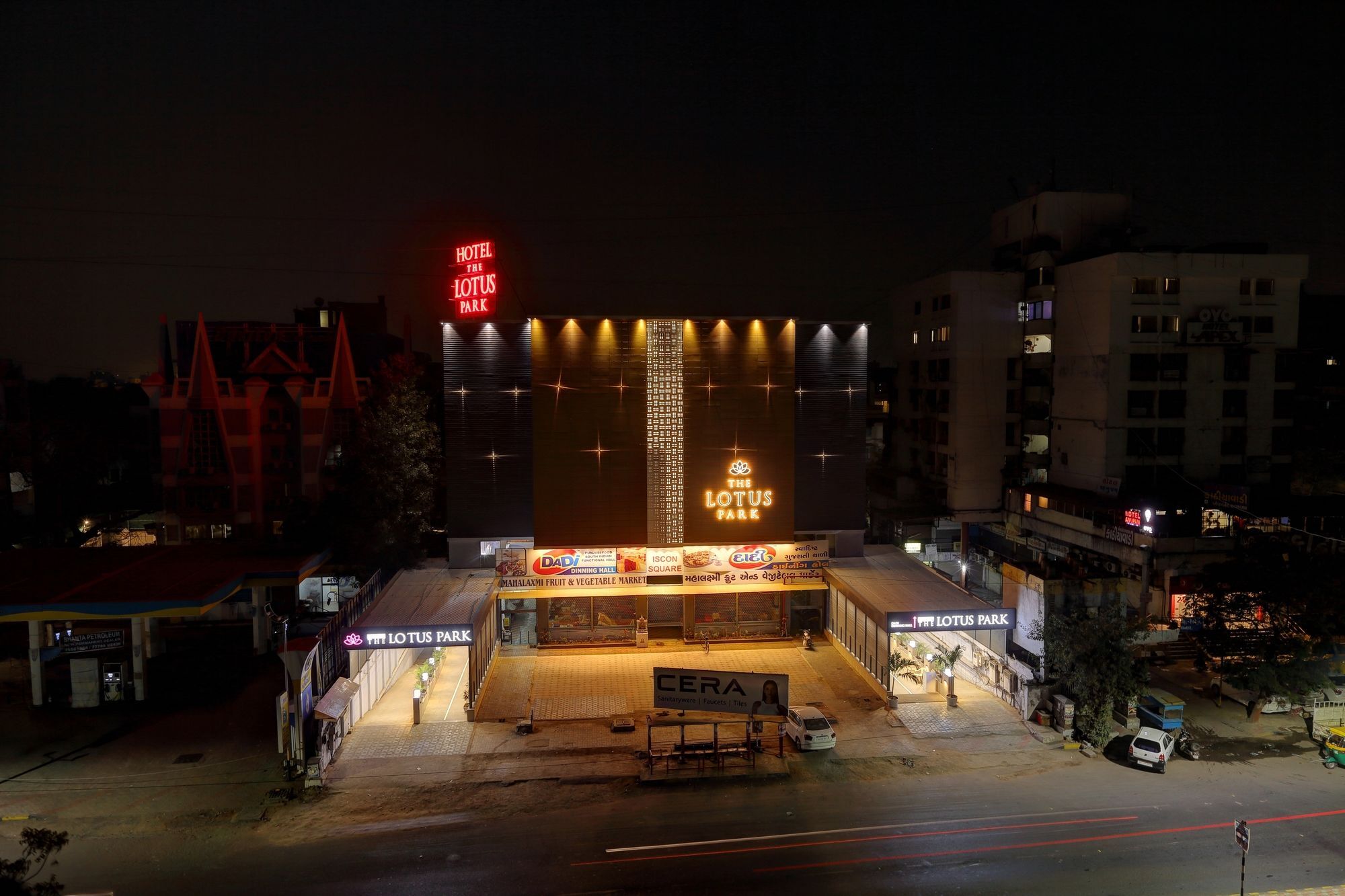 Hotel The Lotus Park Ahmedabad Exterior photo